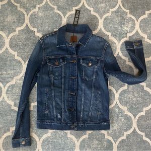 Joe's Jeans Dark Blue Wash Denim Jacket Small